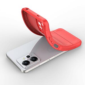 Θήκη Xiaomi Redmi Note 12 4G Mad Mask Rugged Armor από σκληρό Premium TPU κόκκινο - Image 5