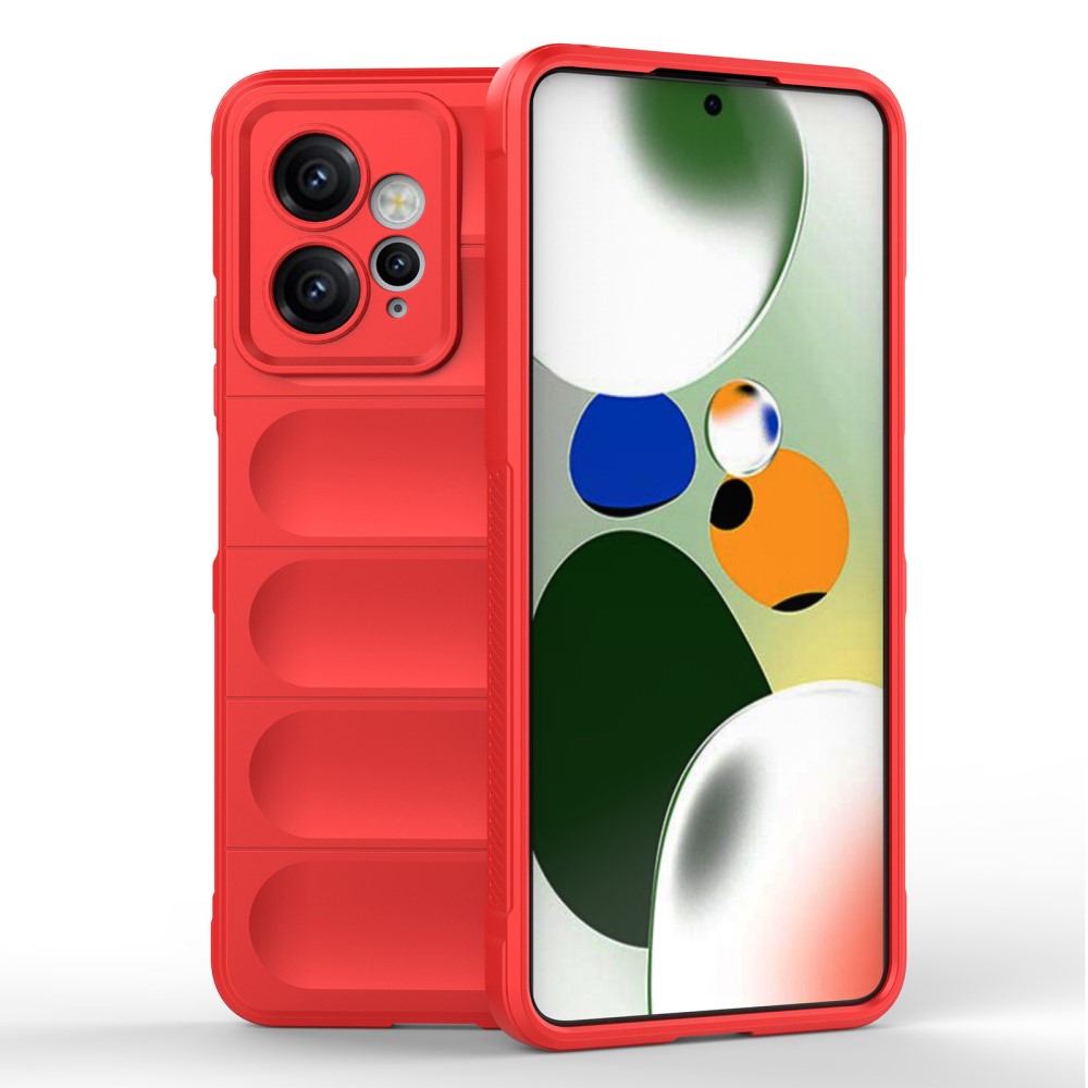 Θήκη Xiaomi Redmi Note 12 4G Mad Mask Rugged Armor από σκληρό Premium TPU κόκκινο