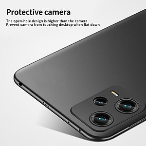 Θήκη Xiaomi Redmi Note 12 Pro+ MOFI Shield JK Slim Series Πλάτη από σκληρό πλαστικό μαύρο - Image 4