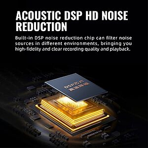 Q76 8GB Ψηφιακή Συσκευή Ηχογράφησης με Ενσωματωμένο Μαγνήτη, Μείωση Θορύβου & Χρονοσφραγίδα - Image 4