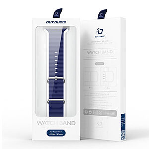 Λουράκι Dux Ducis OceanWave Strap για Apple Watch 2/3/4/5/6/7/8 (41mm/ 40mm /38mm) μπλε - Image 3