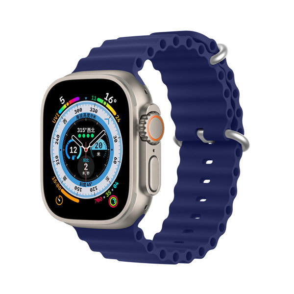 Λουράκι Dux Ducis OceanWave Strap για Apple Watch 2/3/4/5/6/7/8 (41mm/ 40mm /38mm) μπλε Λουράκι Dux Ducis OceanWave Strap για Apple Watch 2/3/4/5/6/7/8 (41mm/ 40mm /38mm) μπλε