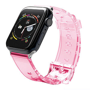 Λουράκι σιλικόνης silicone strap για Apple Watch 2/3/4/5/6/7/8 (38mm/40mm) κόκκινο