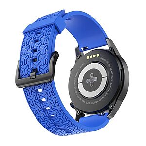 Λουράκι σιλικόνης Strap Y Series για Samsung Galaxy Wacth 46mm μπλε