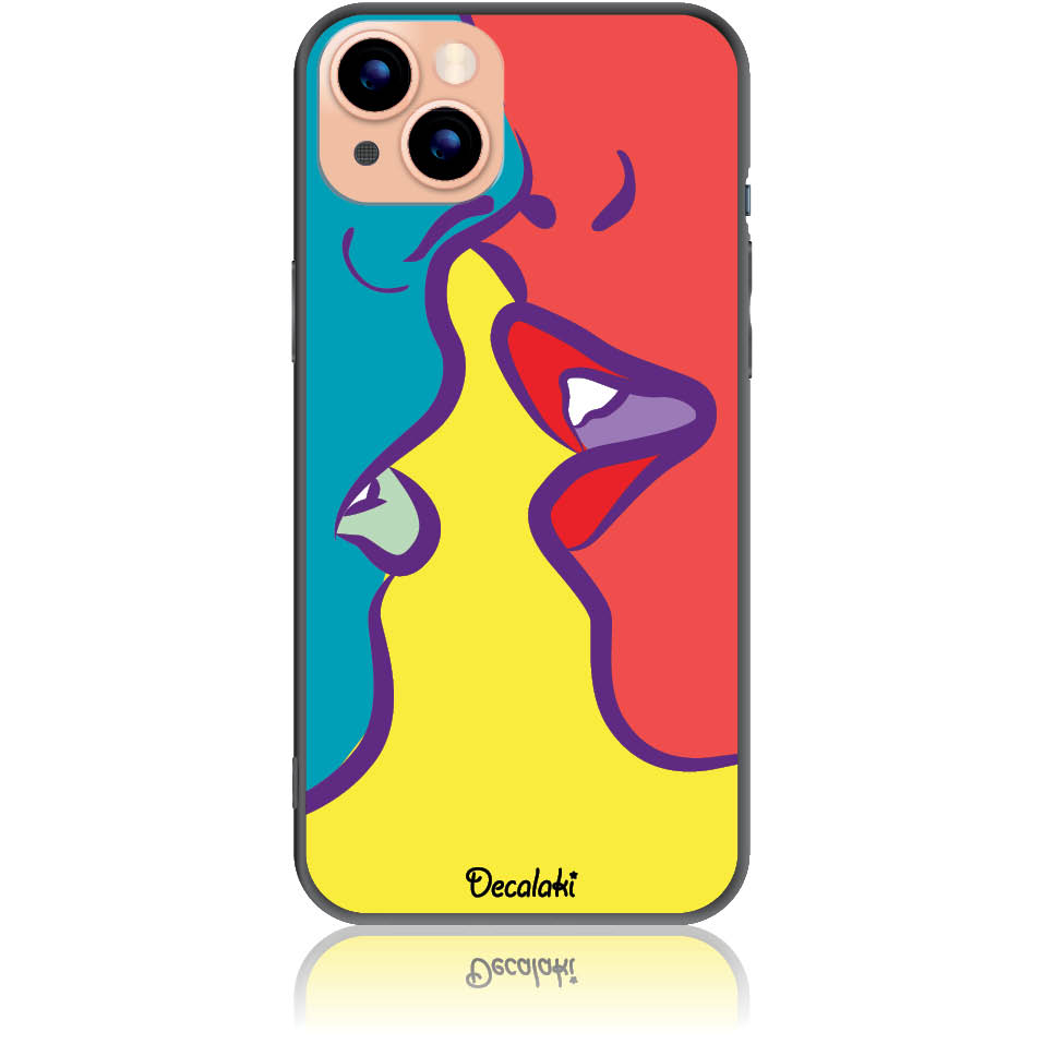 Θήκη για iPhone 14 Plus Pop Art Kiss