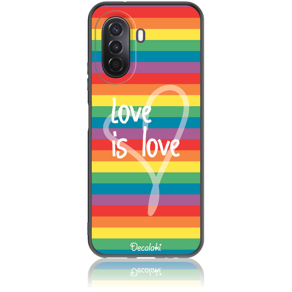 Θήκη για Huawei Nova Y70 Love is Love - Soft TPU