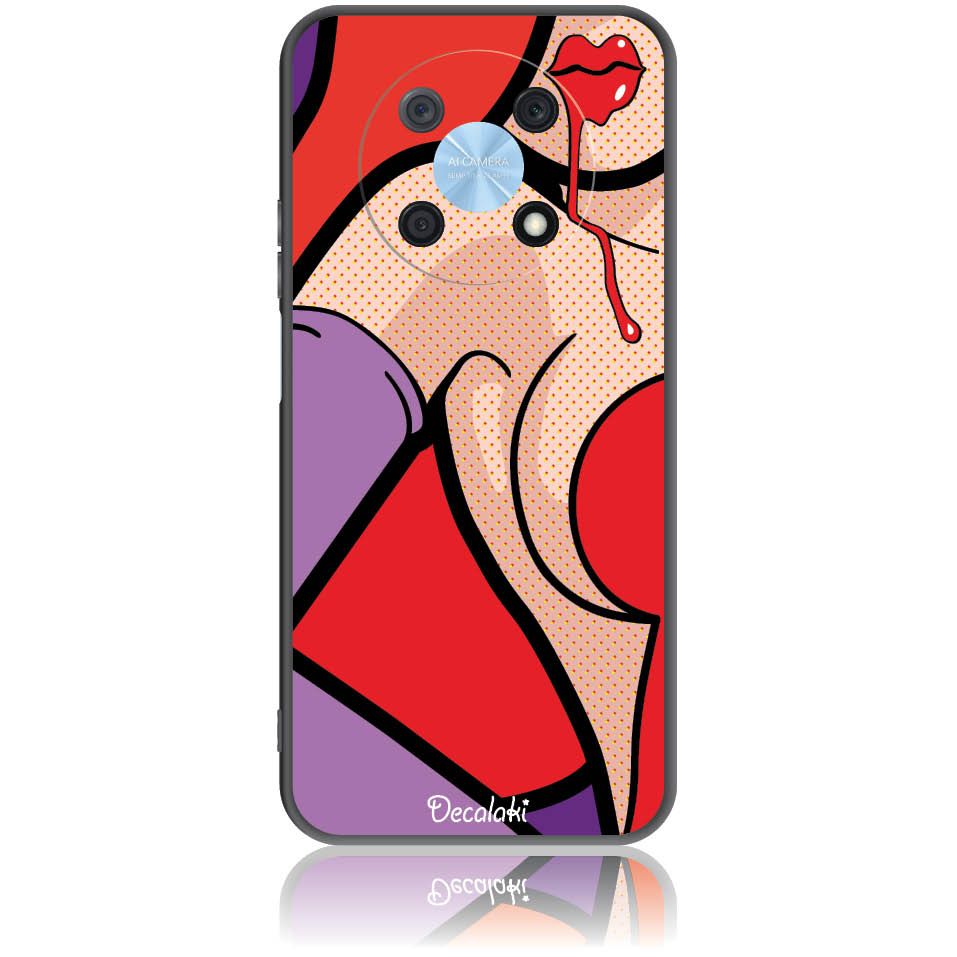 Θήκη για Huawei Nova Y90 Pop Art Jessica Rabbit - Soft TPU
