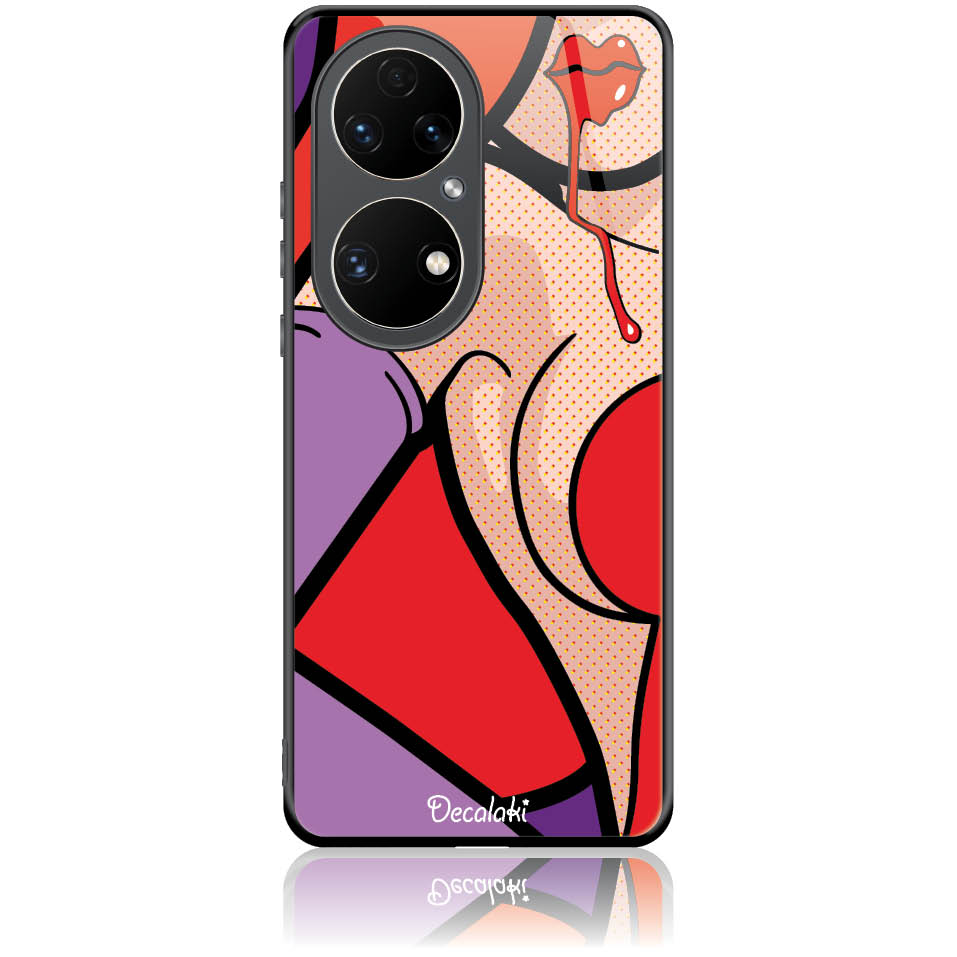Θήκη για Huawei P50 Pro Pop Art Jessica Rabbit - Tempered Glass