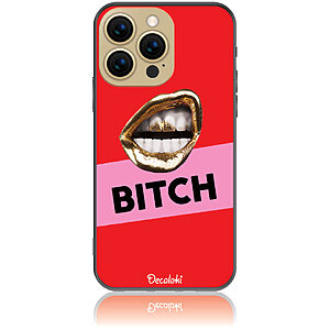 Θήκη για iPhone 13 Pro BITCH - Soft TPU