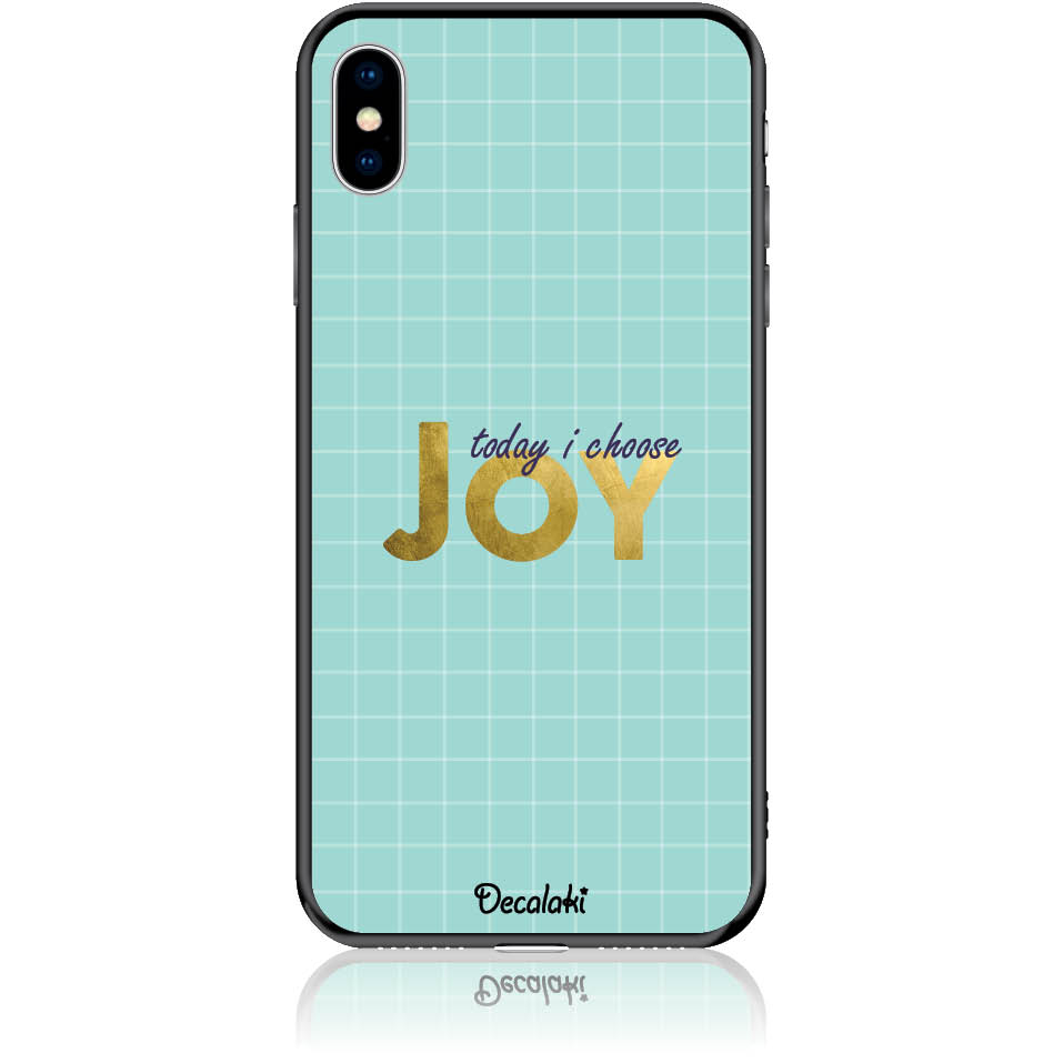 Θήκη για iPhone XS Max Today I Choose Joy - Soft TPU