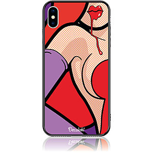 Θήκη για iPhone XS Max Pop Art Jessica Rabbit - Soft TPU