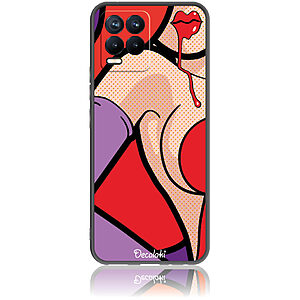 Θήκη για Realme 8 / 8 Pro Pop Art Jessica Rabbit - Soft TPU