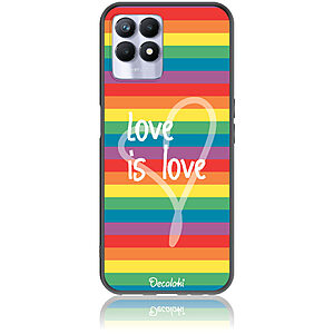 Θήκη για Realme 8i Love is Love - Soft TPU