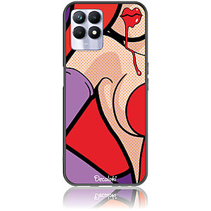 Θήκη για Realme 8i Pop Art Jessica Rabbit - Soft TPU