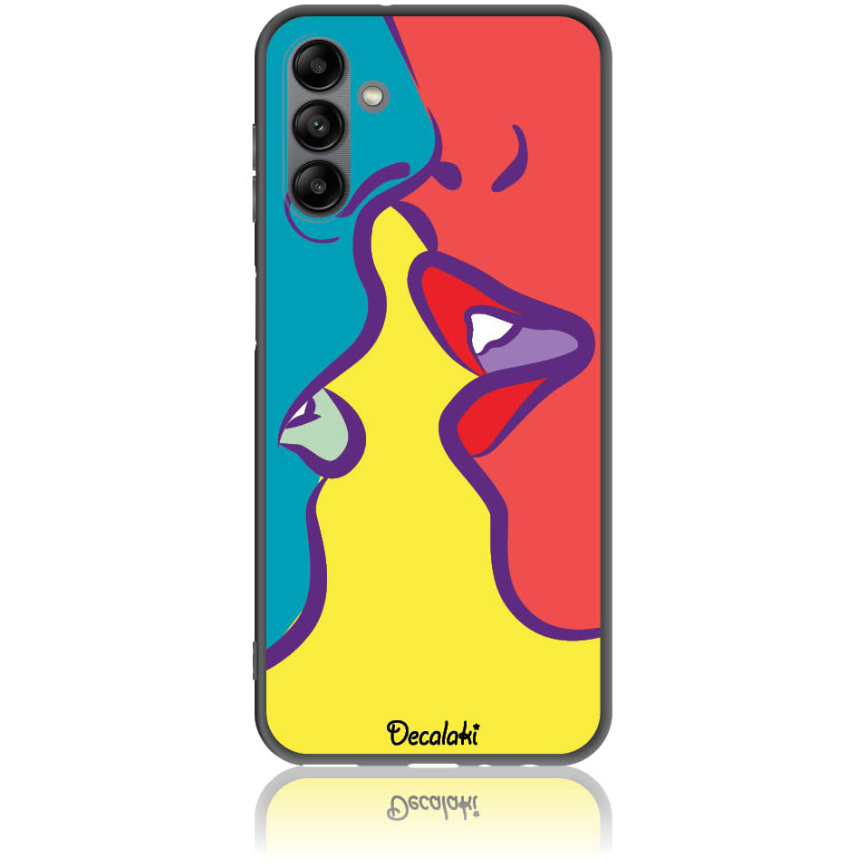 Θήκη για Samsung Galaxy A04s Pop Art Kiss - Soft TPU