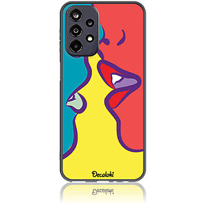 Θήκη για Samsung Galaxy A23 5G Pop Art Kiss - Soft TPU