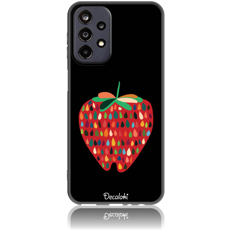 Θήκη για Samsung Galaxy A23 5G Unbite Strawberry Passion - Soft TPU