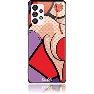 Θήκη για Samsung Galaxy A73 5G Pop Art Jessica Rabbit - Tempered Glass