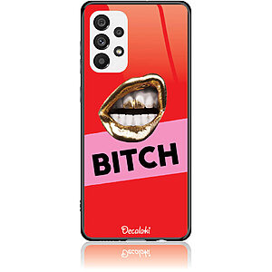 Θήκη για Samsung Galaxy A73 5G BITCH - Tempered Glass