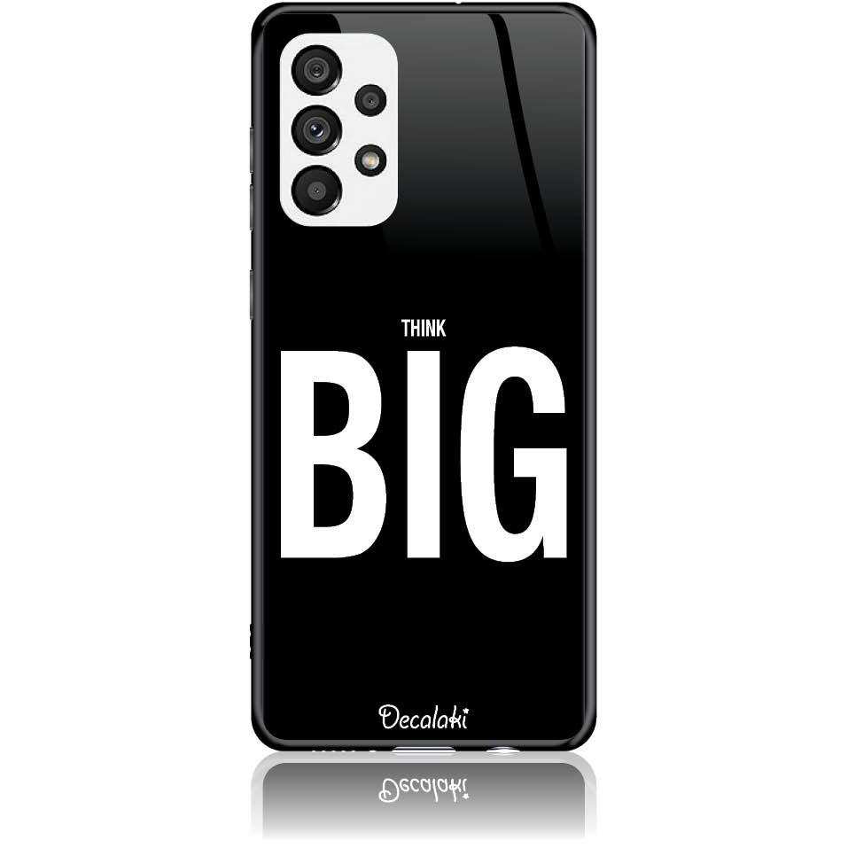 Θήκη για Samsung Galaxy A73 5G Think Big - Tempered Glass