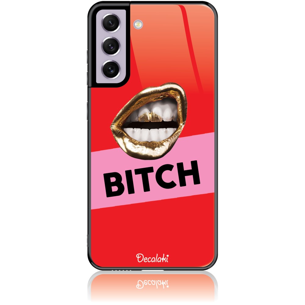 Θήκη για Samsung Galaxy S21 FE 5G BITCH - Tempered Glass