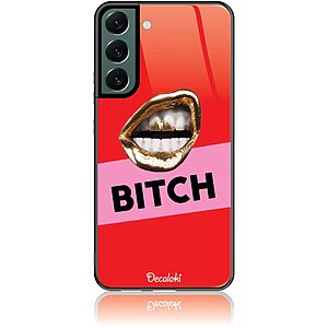 Θήκη για Samsung Galaxy S22 Plus 5G BITCH - Tempered Glass