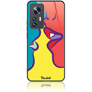 Θήκη για Xiaomi 12T 5G / 12T Pro 5G Pop Art Kiss - Tempered Glass