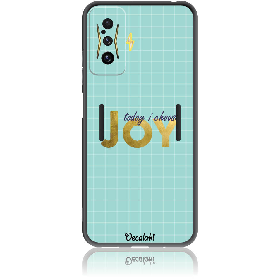 Θήκη για Xiaomi Poco F4 GT 5G Today I Choose Joy - Soft TPU