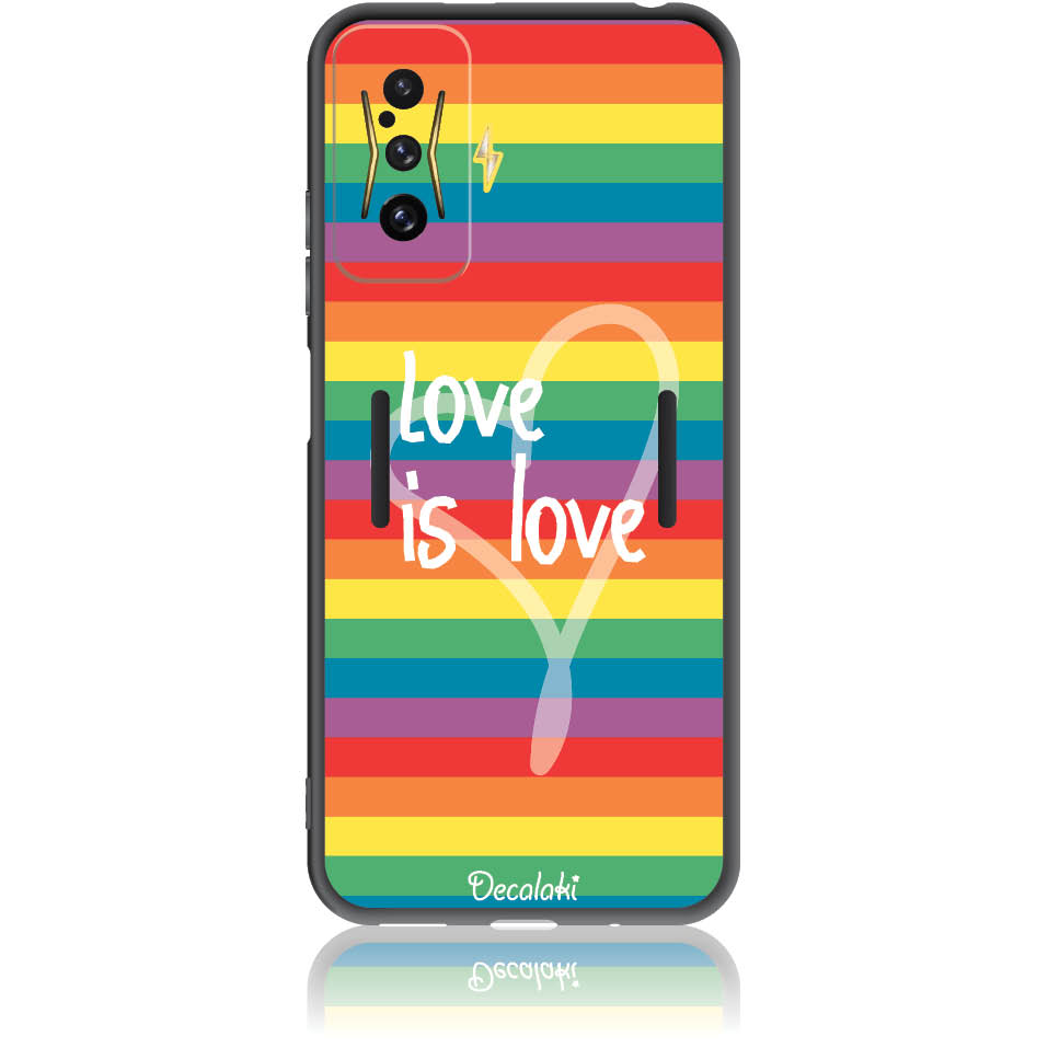 Θήκη για Xiaomi Poco F4 GT 5G Love is Love - Soft TPU