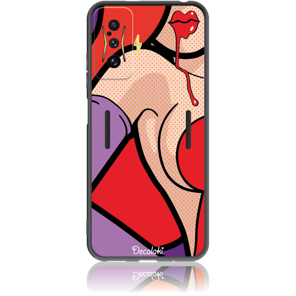 Θήκη για Xiaomi Poco F4 GT 5G Pop Art Jessica Rabbit - Soft TPU