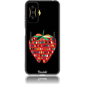 Θήκη για Xiaomi Poco F4 GT 5G Unbite Strawberry Passion - Soft TPU