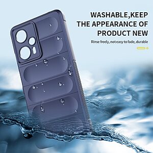 Θήκη Xiaomi Poco F5 5G Mad Mask Rugged Armor από σκληρό Premium TPU μαύρο - Image 5