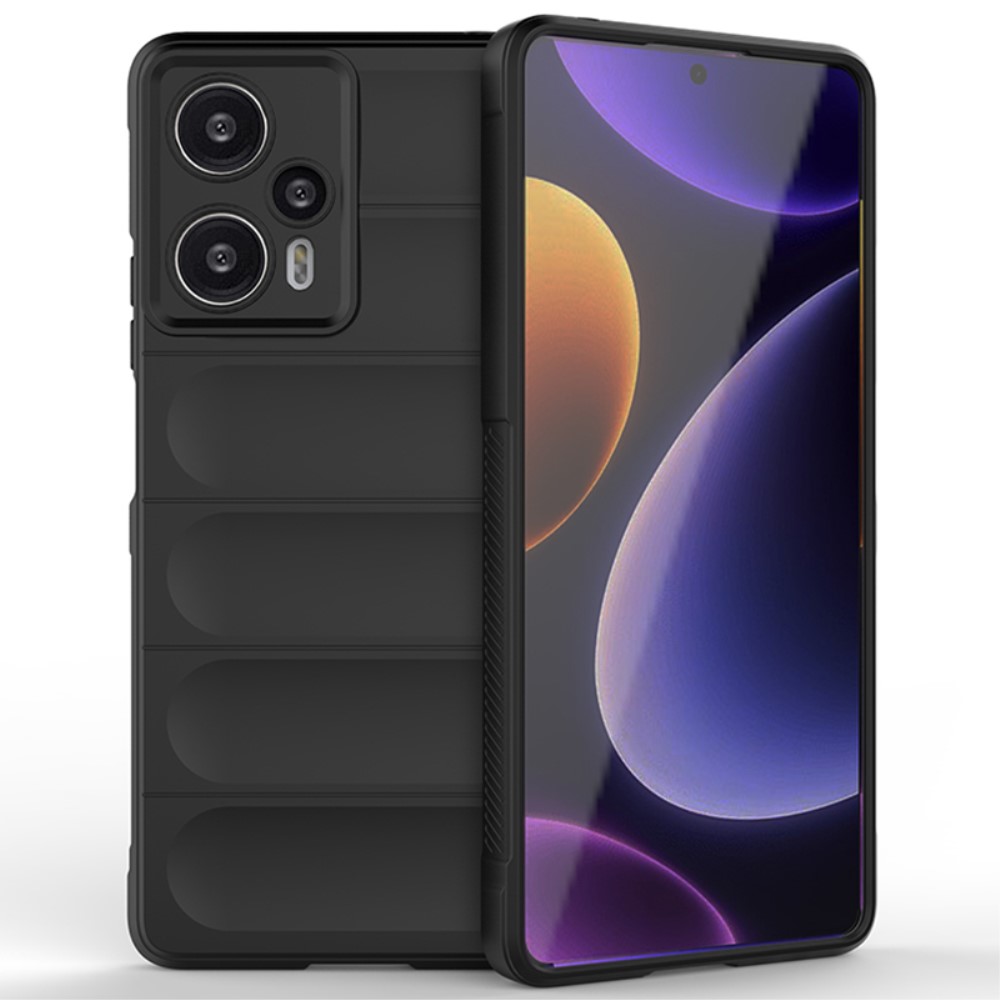 Θήκη Xiaomi Poco F5 5G Mad Mask Rugged Armor από σκληρό Premium TPU μαύρο