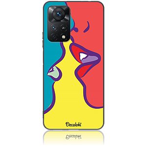 Θήκη για Xiaomi Redmi Note 11 Pro Pop Art Kiss - Soft TPU