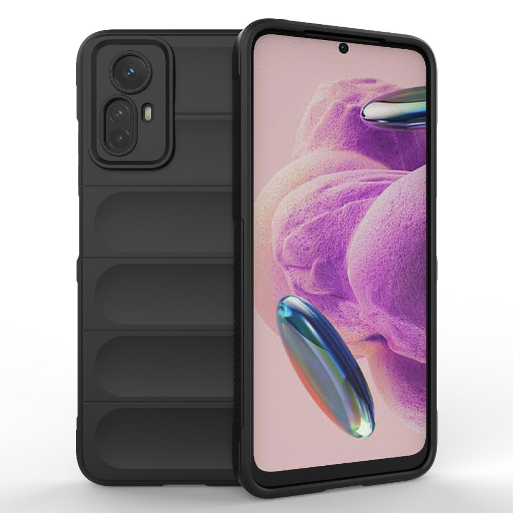 Θήκη Xiaomi Redmi Note 12S Mad Mask Rugged Armor από σκληρό Premium TPU μαύρο