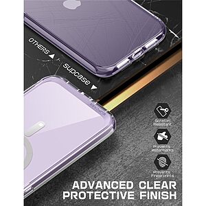 SUPCASE® UB Mag Υβριδική Θήκη iPhone 14 Plus MagSafe Σιλικόνης από Θερμοπλαστικό Υλικό | Πιστοποίηση Αντοχής MIL-STD 810G-516.6 - Transparent - Image 7