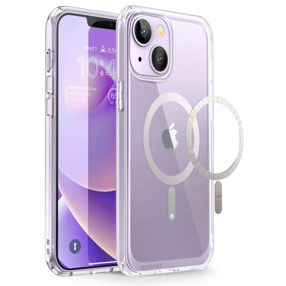 SUPCASE® UB Mag Υβριδική Θήκη iPhone 14 Plus MagSafe Σιλικόνης από Θερμοπλαστικό Υλικό | Πιστοποίηση Αντοχής MIL-STD 810G-516.6 - Transparent
