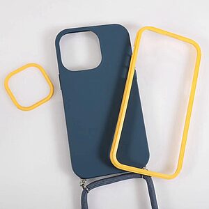 Θήκη iPhone 14 Pro OEM Soft Silicone Sockproof v2 πλάτη με κορδόνι από αντικραδασμικό TPU πράσινο - Image 4