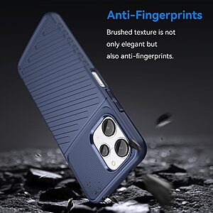 Θήκη Xiaomi Redmi 12 Mad Mask Thunder Series Πλάτη από ενισχυμένο TPU μπλε - Image 3