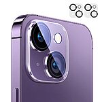 Baseus Crystal [x2.Σετ] Προστατευτικά Φακού Κάμερας για iPhone 15 / 15 Plus Πλήρης Κάλυψη