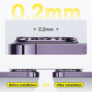 αντιχαρακτικό γυαλί Υψηλής Ευκρίνειας - 0.2mm