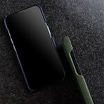 Θήκη iPhone 15 MELKCO Πλάτη Shock-Proof από Premium αυθεντικό δέρμα Genuine Cowhide κόκκινο - Image 3