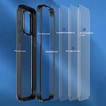 Θήκη iPhone 15 Pro Mad Mask Θήκη 360° διπλής όψης με εύκολη εφαρμογή και Premium Tempered Glass διπλής όψης πράσινο σκούρο - Image 4