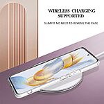 Θήκη Honor 90 OEM πλάτη με μεταλιζέ περίβλημα από αντικραδασμικό TPU λευκό - Image 4