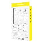 Θήκη iPhone 15 Plus BASEUS Fauxther Series Silicone Sockproof συμβατό με MagSafe φορτιστή Πλάτη TPU πορτοκαλί - Image 4