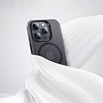 Θήκη iPhone 15 Plus BENKS Magnetic Series v3 Hybrid συμβατό με MagSafe φορτιστή Transparent Πλάτη TPU μαύρο - Image 4