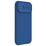 Θήκη iPhone 15 Plus NiLLkin Camshield Pro Series Πλάτη με προστασία για την κάμερα από σκλήρό Premium TPU μπλε - Image 5