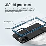Θήκη iPhone 15 Pro Max NiLLkin Nature Magnetic Series Silicone Sockproof συμβατό με MagSafe φορτιστή Transparent Πλάτη TPU - Image 5