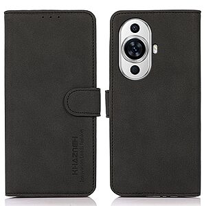 Θήκη Huawei Nova 11 Pro KHAZNEH Litchi Skin Texture Leather με βάση στήριξης