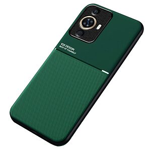 Θήκη Huawei Nova 11 Pro Mad Mask Inner Edge πλάτη από συνθετικό δέρμα TPU πράσινο